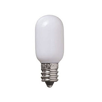 YAZAWA　ナツメ球 T20 E12 5W ホワイト　T201205W 管理No. 4966307300662