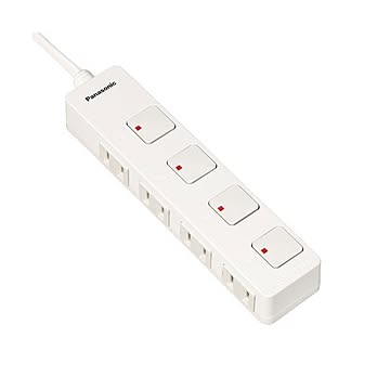 （まとめ） パナソニック ザ・タップZ WHS2524WP(1個入) 【×2セット】
