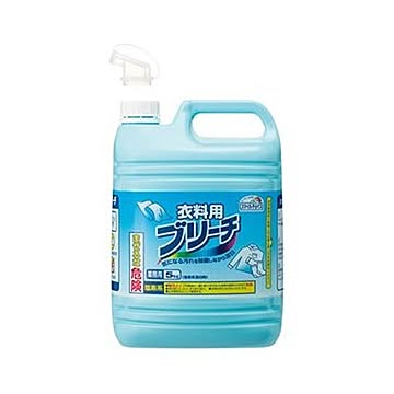 （まとめ）ミツエイ 衣料用ブリーチ 業務用5kg/本 1セット（3本）【×5セット】