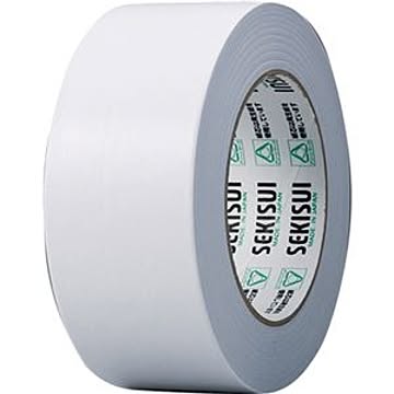(まとめ) 積水化学 カラークラフトテープ#500WC 50mm×50m 白 K50WW13 1巻 【×20セット】