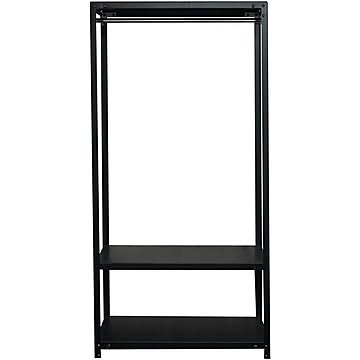 スチールラックのキタジマ ハンガーラック HR-NSTR スマートラック 高さ210cm 3段