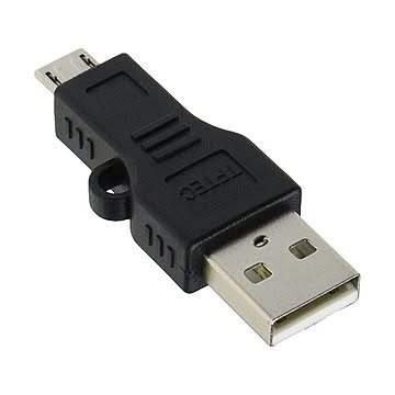 （まとめ）変換名人 変換プラグ USB A（オス）→microUSB（オス） USBA-MC5AN×20セット