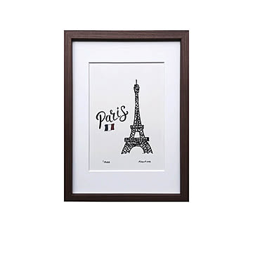 Alevtina Paris アートポスター（フレーム付き） m13165