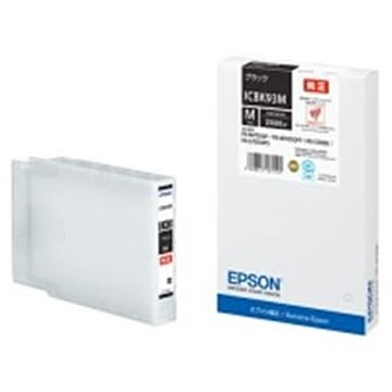 (業務用5セット) EPSON エプソン インクカートリッジ 純正 【ICBK93M】 ブラック(黒)