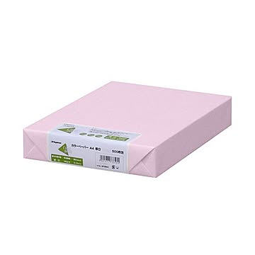 まとめ長門屋商店 Color Paper A4厚口 さくら ナ-3369 1冊500枚 ×3セット