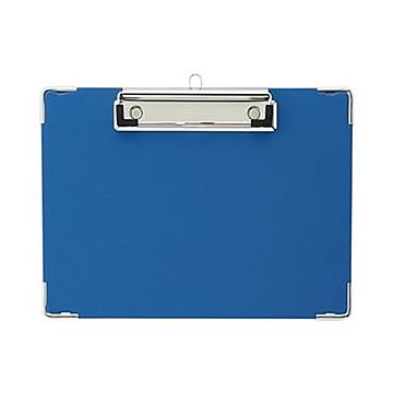 （まとめ）TANOSEE 用箋挟 A5ヨコ ブルー 1枚【×50セット】