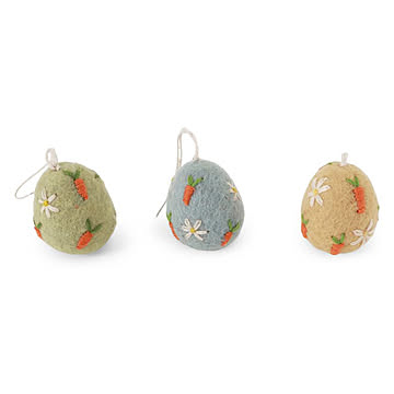 イースター フェルト オーナメントうさぎ にんじん タマゴ エッグ Gry＆Sif