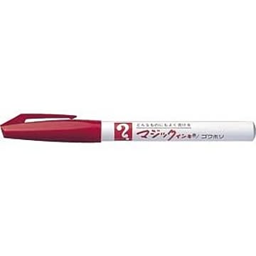 （まとめ） 寺西化学 マジックインキ No.700単色 M700-T2 赤 1本入 【×30セット】