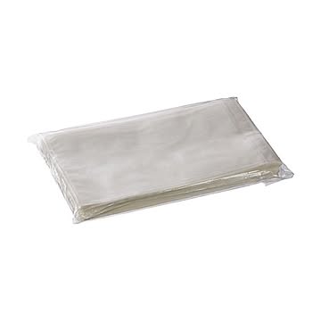 （まとめ） TANOSEE デリバリーパック 長4 透明 1パック（100枚） 【×2セット】