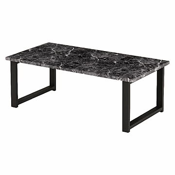 マルモ マーブルブラック センターテーブル 90cmx45cm m11851