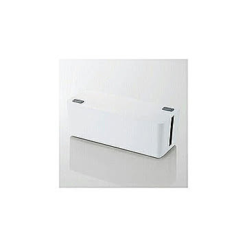 ELECOM ケーブルボックス 6個口 EKC-BOX001WHX5 5個セット