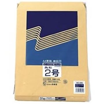 （まとめ）高春堂 クラフト封筒 695 角2 100枚×3セット