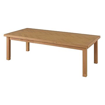 シンプル こたつテーブル 長方形 幅130cm ナチュラル 木製 中間スイッチ