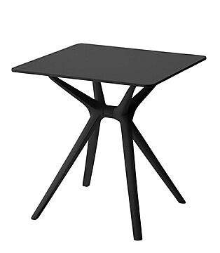 ブラック テーブル W70×D70×H73