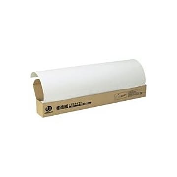 （まとめ）ジョインテックス 方眼模造紙プルタイプ50枚白 P152J-W【×2セット】