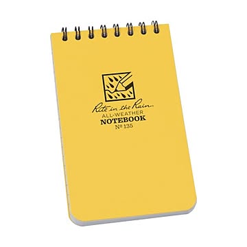 まとめ ライトインザレイン トップスパイラルノートブック ユニバーサル イエロー 135 1冊 ×10セット