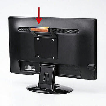 サンワサプライ VESAマウント取付けテレビハンドル MR-VESA5N 管理No. 4969887634813