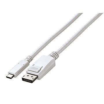 EIZO USB Type-C - DisplayPort 変換ケーブル （2m） ホワイト CP200-WT