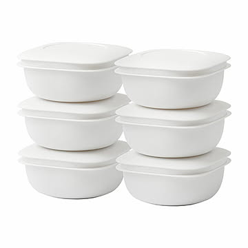 like-it ライクイット 蒸気であたためる冷凍ごはん容器（6個組）LBK-21 6P / 食洗器対応 電子レンジ対応 容器 冷凍 冷蔵 保存 冷凍ご飯 蒸し器 蒸し調理 水切り ザル付き 日本製