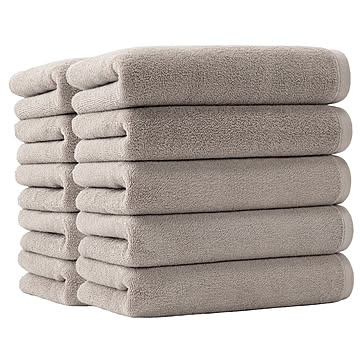 スマートエール しっかり長持ちフェイスタオル 10枚 【プラザセレクト】