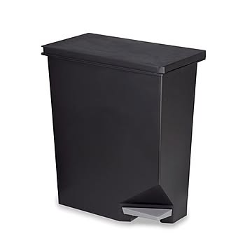 新輝合成 ユニード ゴミ箱 35L スイッチペダル ブラック