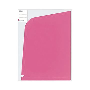 （まとめ）コクヨ ホルダーブック（ポケット：4）A4（A3）ピンク フ-5702P 1セット（5枚）【×5セット】