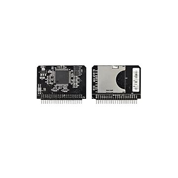 （まとめ）変換名人 SD→IDE変換アダプタ SDHC→IDE44pinオス SDHC-M44A／2×2セット