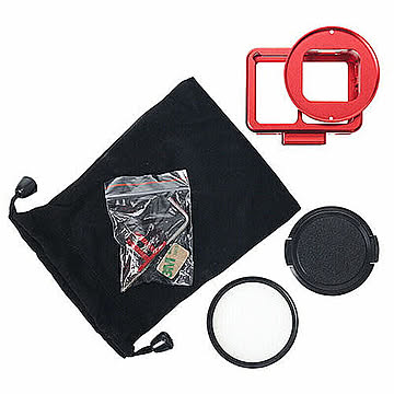 エツミ GoPro HERO7対応 アクションメタルプロテクターカバー レッド VE-2223 管理No. 4975981848247