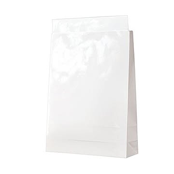 TANOSEE 宅配袋 PPフィルム加工大 白 封かんテープ付 1セット（1000枚：100枚×10パック）