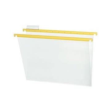 （まとめ）コクヨ ハンギングフォルダーPP（カラー）A4 黄 A4-HFPN-Y 1セット（10冊）【×5セット】