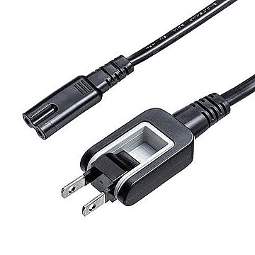 サンワサプライ メガネ型コネクタ対応電源コード KB-DM2S12A-3 管理No. 4969887826232