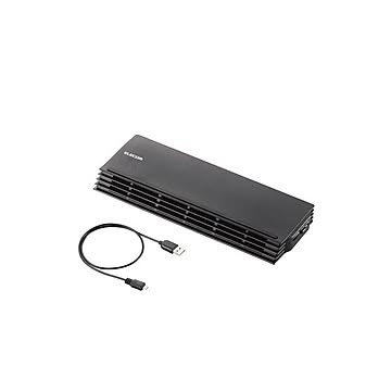 エレコム ノートPC用クーラー（薄型コンパクトタイプ） SX-CL20BK