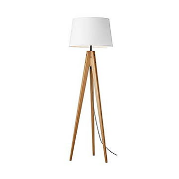 Espresso-floor lamp エスプレッソフロアーランプ (電球なし) AW-0507Z フロア照明 フロアライト 布シェード ファブリック ウッド 北欧