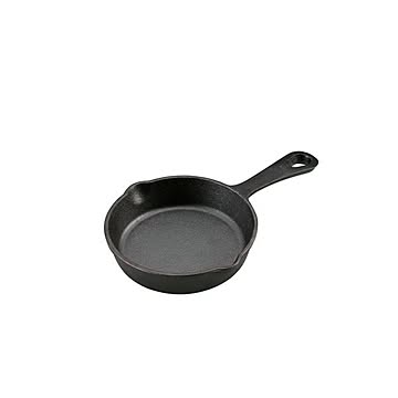 キャプテンスタッグ スキレット/鉄フライパン 13cm 3個セット 遠赤外線 高蓄熱性 パール金属 〔キッチン 台所〕