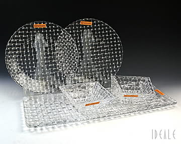 ナハトマン ボサノバ 5点セット (スクエアボウル ペア、プレート23cmペア、レクタンプレート）