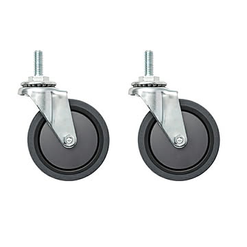 パーツ キャスター ストッパーなし 2個入 エレクター ベーシックシリーズ専用 高さ95mm エレクター