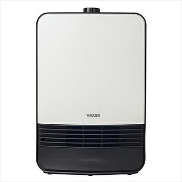 山善 HF-J125 セラミックヒーター 1200W 2段切替 WT