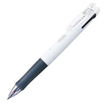 （まとめ）ゼブラ ZEBRA ボールペン クリップオンG 2色 B2A3-W 白×20セット
