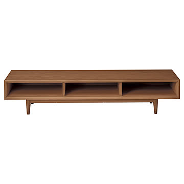 テレビ台 脚部組立式 LV-84-165-W 幅1650x奥行500x高さ330mm 桜屋工業