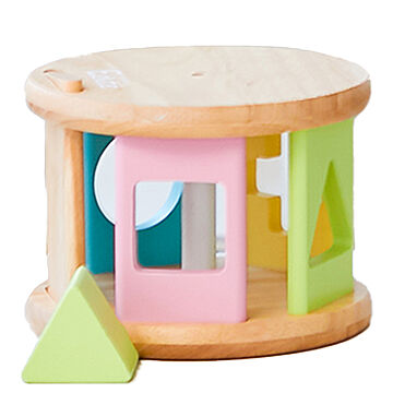 edute KOROKOROパズル おもちゃ 型はめ 積み木 知育 知育玩具 1歳 子供 女の子 男の子 プレゼント 安全 出産祝い かわいい ベビー 赤ちゃん