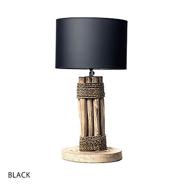 ASPLUND dareels TRUNK LAMP BLACK テーブルランプ 幅30 奥行30 高さ50 チーク材