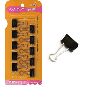 バインダークリップ 小10P【12個セット】 410-03