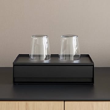 山崎実業 トレー付きアメニティ引き出し収納 タワー towe