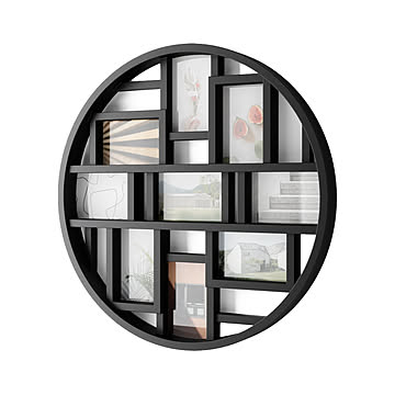 Umbra アンブラ ルナ ウォールフレーム LUNA WALL MULTI−PICTURE FRAME アート フォトフレーム 写真立て 壁掛け かわいい 複数 ポストカード インテリア