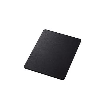 （まとめ） エレコム マウスパッド スプリットレザー XLサイズ ブラック MP-TGLBK 【×2セット】