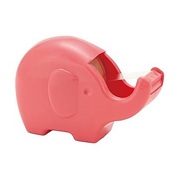 （まとめ）ニチバン セロテープ ぞうさんカッター 15mm×8m チェリーピンク CT-15ZOCP 1個【×50セット】