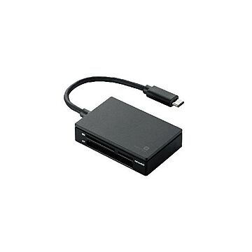 エレコム USB Type-Cコネクタ搭載メモリリーダライタ MR3C-A010BK