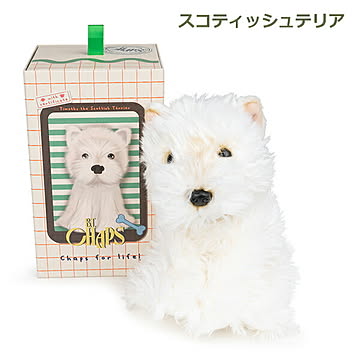 ぬいぐるみ 動物 アニマル B.T. CHAPS ボントントイズ in giftbox 犬 猫