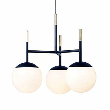 Bliss-pendant 3 ブリスペンダント 3 (LED球付属) AW-0482E 〜180W(60W×3)相当 E26 ペンダントランプ ペンダントライト ペンダント照明 天井照明