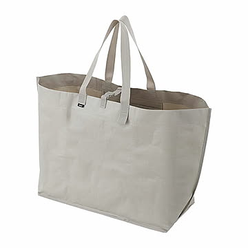 tower タワー (山崎実業) ポリエチレンシート外遊び収納バッグ ワイド Storage Tote Bag - Large アウトドア 防水 収納袋 遊び道具 自転車 おもちゃ 隙間収納